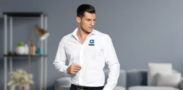 Men's Embroidered Dress Shirts